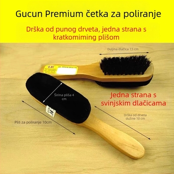 Ancient Village četka za cipele od velura – njega, dezinficiranje i otpor prema prljavštini; materijal velur; pakiranje 360 komada