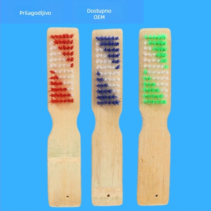 Četka za čišćenje obuće s plastičnim vlaknima – dezinfekcija, moderni minimalistički stil, prilagodljivo