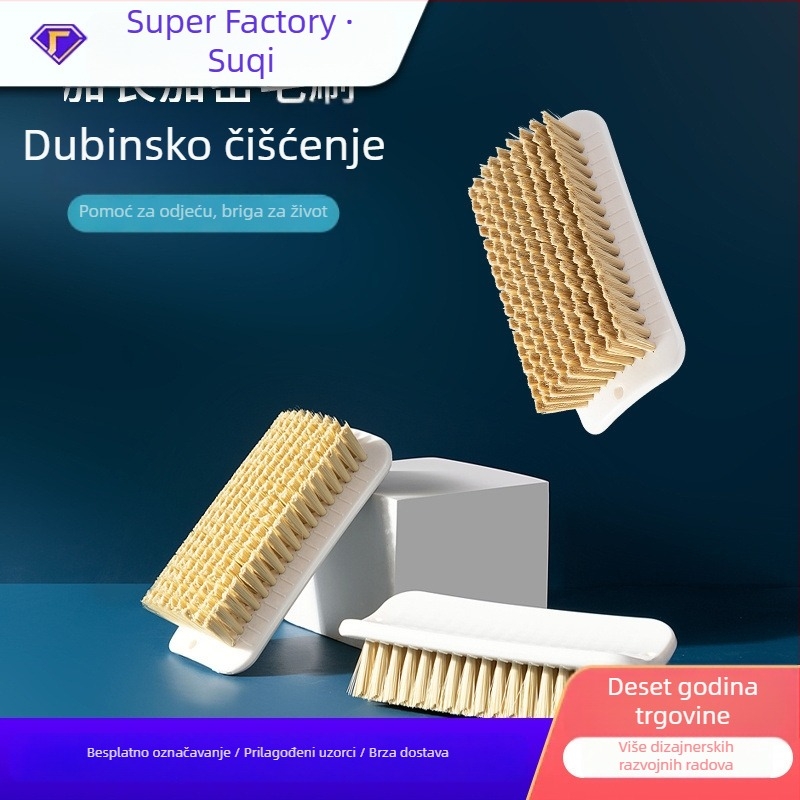 Četka za cipele s mekanim plastičnim vlaknima za čišćenje, deodoraciju i dezinficiranje; Marka Brush manifold