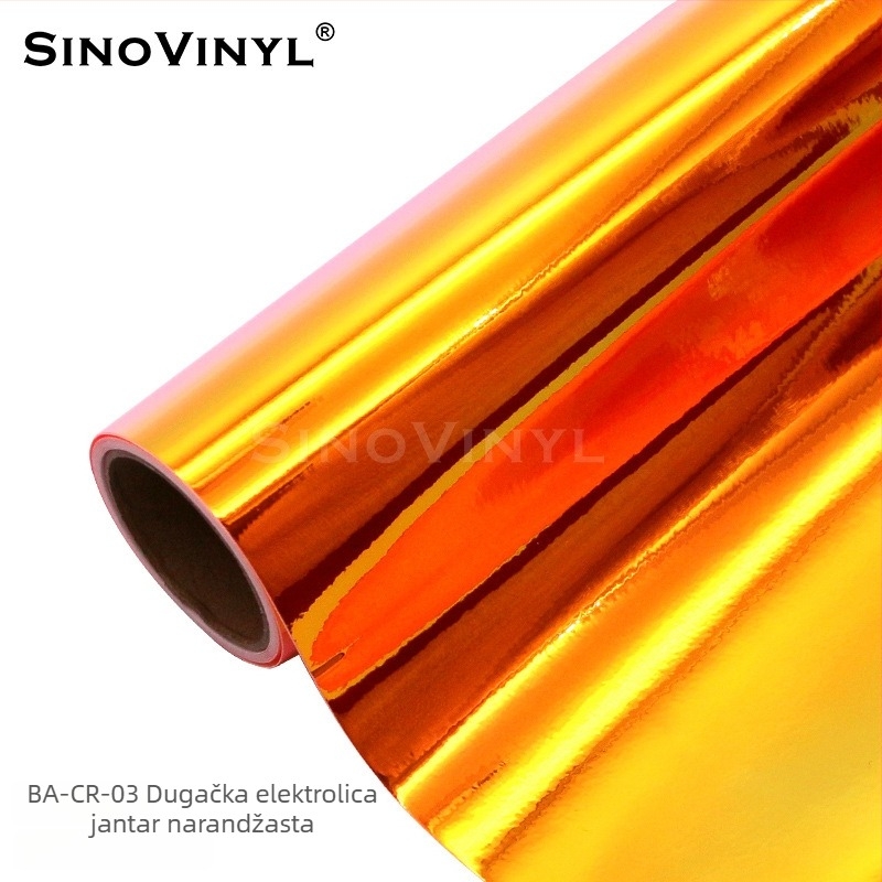 Xinlang Rainbow graviranje PVC film za automobil – prilagođena obrada, ljepilo za montažu