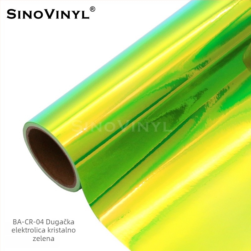 Xinlang Rainbow graviranje PVC film za automobil – prilagođena obrada, ljepilo za montažu
