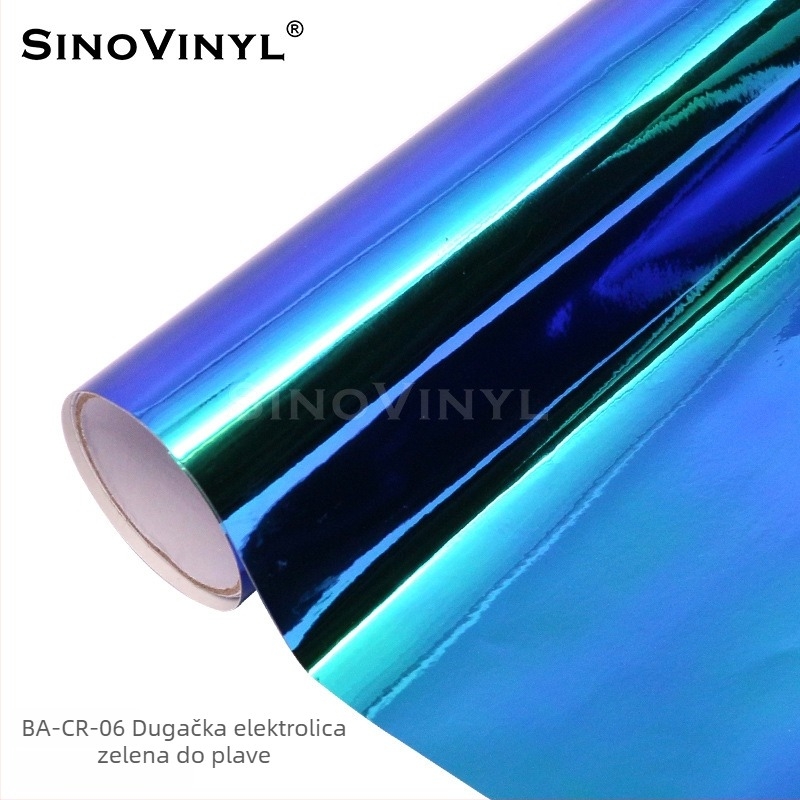 Xinlang Rainbow graviranje PVC film za automobil – prilagođena obrada, ljepilo za montažu