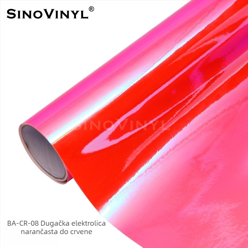 Xinlang Rainbow graviranje PVC film za automobil – prilagođena obrada, ljepilo za montažu