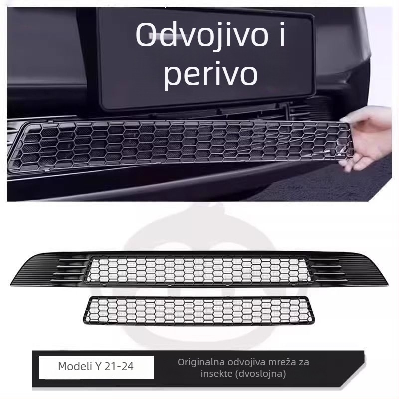 Tesla Model Y Mreža za prašinu i kukce za ulaz/izlaz zraka – plastični unutarnji dodatak, šifra proizvoda 007