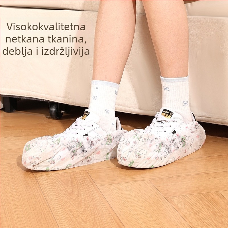 Jednokratne debeli anti-klizni navlaci za cipele, za kućnu upotrebu, od netkanog materijala, za učenike i djecu