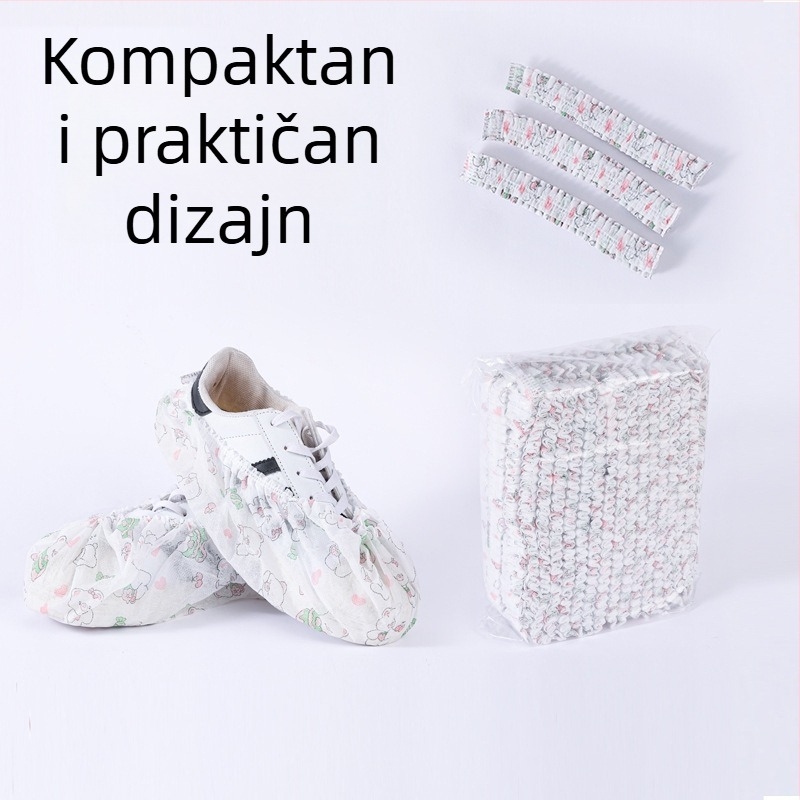 Jednokratne debeli anti-klizni navlaci za cipele, za kućnu upotrebu, od netkanog materijala, za učenike i djecu