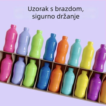 Porodična društvena igra s pogađanjem boca i slagivanjem, plastična konstrukcija; pogodna za uzraste 4–6, 7–14 i 15–35; potiče vizualnu percepciju i kognitivni razvoj.