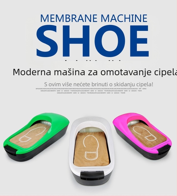 Yaoya stroj za pokrivanje cipela — automatni, podrijetlo Zhejiang Yongkang, pakiranje 4 skupa, otprilike 500 jedinica