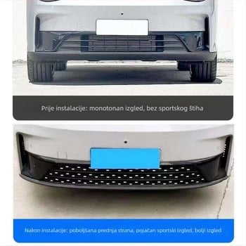 Nehrđajući čelik zaštita rešetke hladnjaka s prednjom mrežom protiv insekata, kompatibilna Leapmotor C16C10