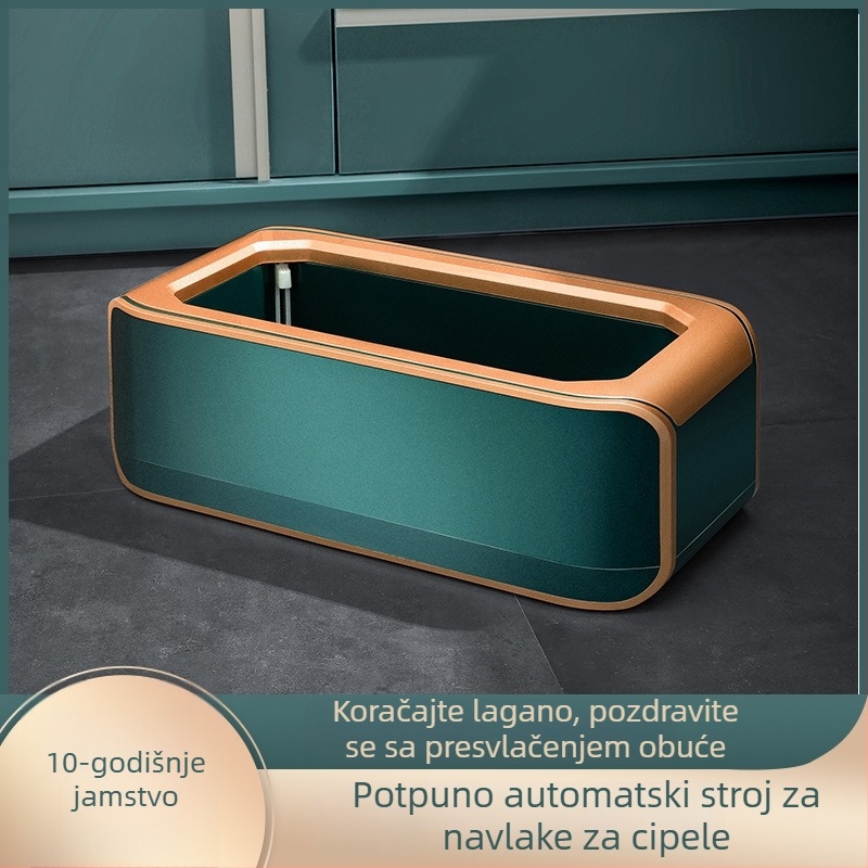 Automatski dispenzer zaštitnih navlaka za cipele, jednorazna mašina za navlake za cipele, vodootporna i otporna na prljanje, za kućnu i industrijsku upotrebu