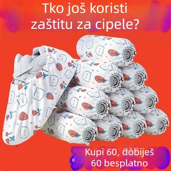 Jednokratne zaštitne navlake za cipele za unutarnju upotrebu – vodootporne, protuklizne, otporne na habanje, protiv prljavštine, od netkanog materijala