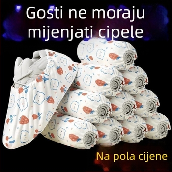 Jednokratne zaštitne navlake za cipele za unutarnju upotrebu – vodootporne, protuklizne, otporne na habanje, protiv prljavštine, od netkanog materijala