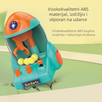 Dječja edukativna stolna igra hvatanja lopte (Materijal: plastika; Unutarnja upotreba; Dobna skupina: 4–6 godina; Značajke: društvena igra; Razvoj: emocije, vid, inteligencija, motorika)