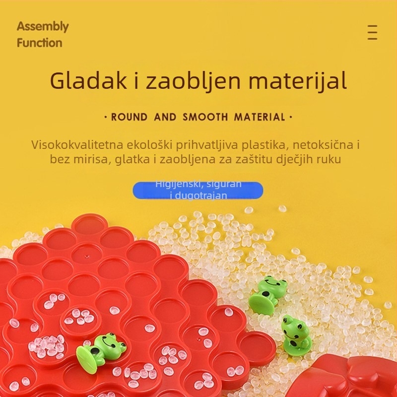 Plastična edukativna interaktivna igra za ravnotežu i koncentraciju, Jenga-stil za djecu 4–14 godina, s roditeljsko-dijete interakcijom