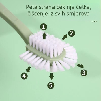 Četka za cipele – petostrana, višefunkcionalna njega cipela, kod FD0627, 1 kom u kutiji, moderni minimalistički stil