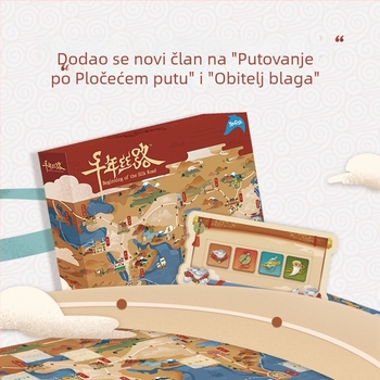 Yaofish Deluxe izdanje društvena igra s kartama – interaktivna edukativna igra za uzrast 7-14