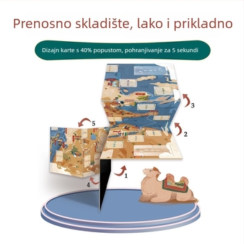 Yaofish Deluxe izdanje društvena igra s kartama – interaktivna edukativna igra za uzrast 7-14