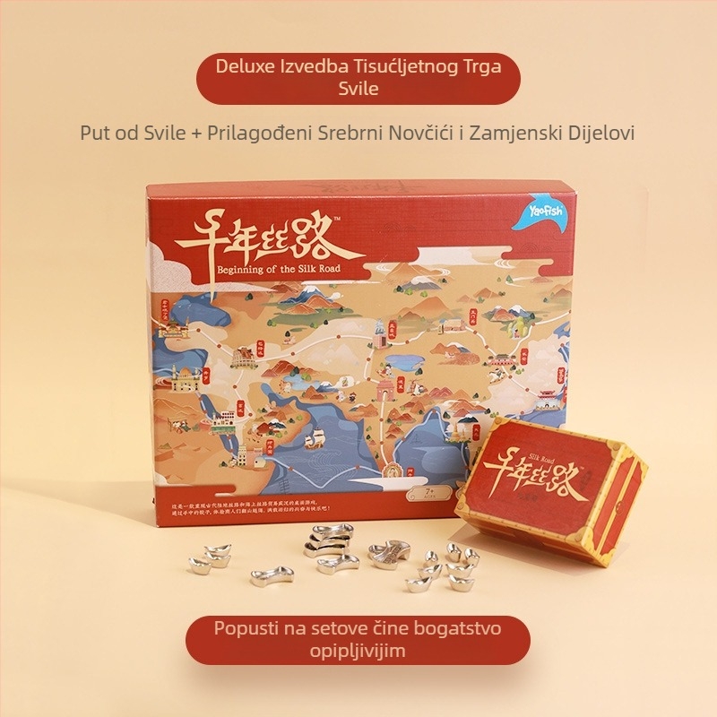 Yaofish Deluxe izdanje društvena igra s kartama – interaktivna edukativna igra za uzrast 7-14