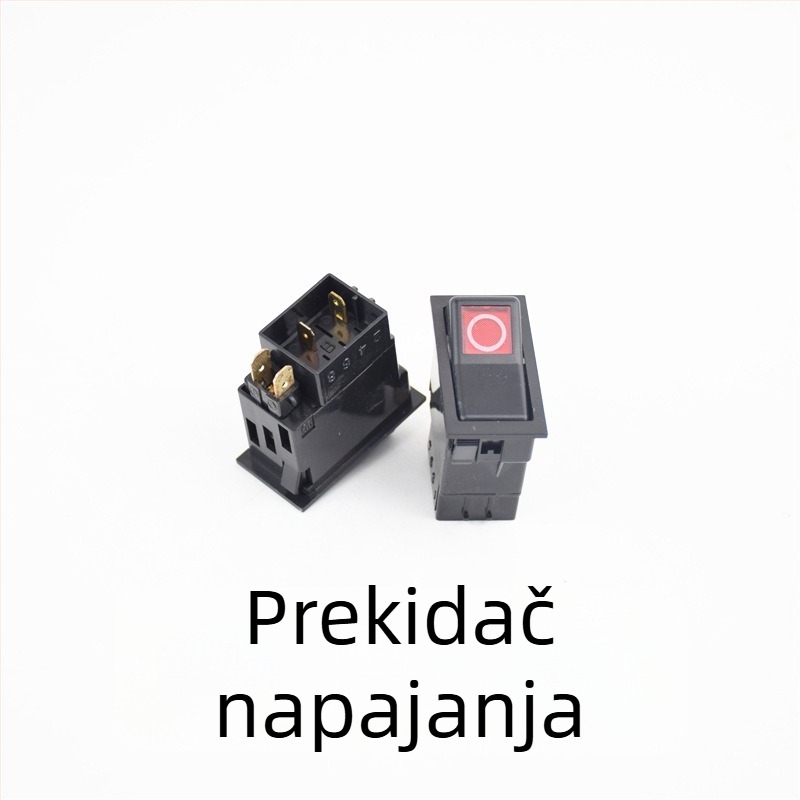 Xinwank 140-2 rocker prekidač za vozila, 12V/24V – sirena, dvostruki bljesak alarma, maglenke i gumb za glavna svjetla