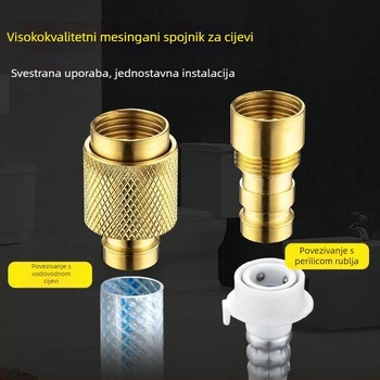 Spoj slavine, bakar, model LZW-999995, prilagodljiva obrada, nominalni tlak 1