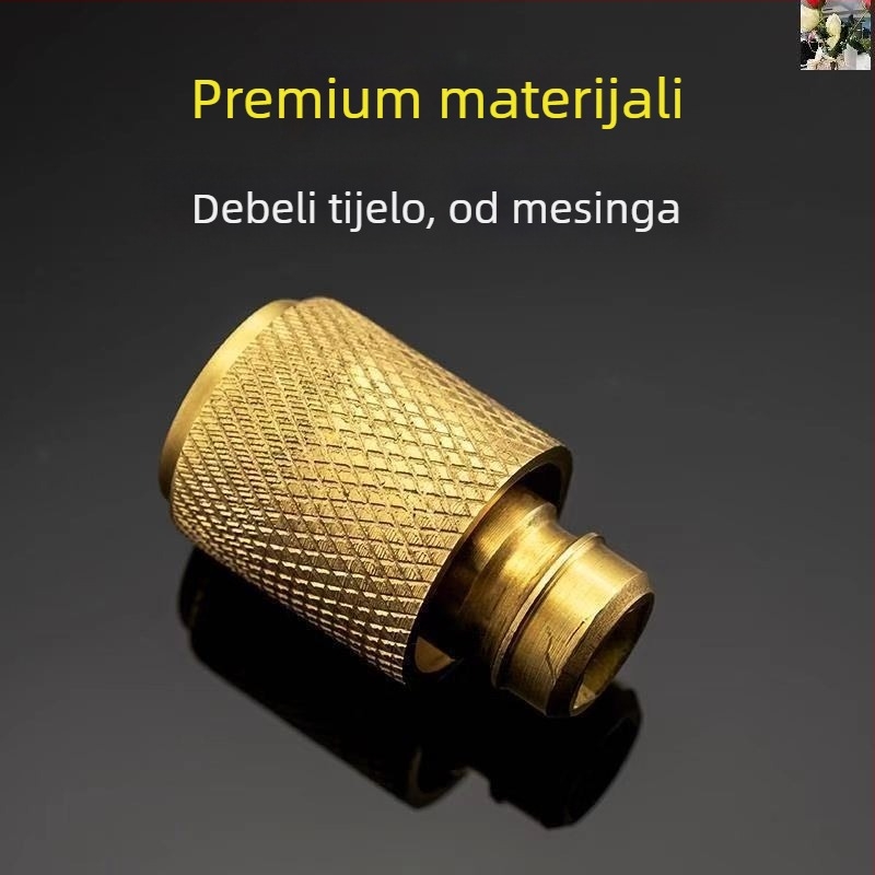 Spoj slavine, bakar, model LZW-999995, prilagodljiva obrada, nominalni tlak 1
