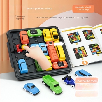 Puzzle lavirint s pomičnim autom - PU materijal, podrijetlo Kina, unutarnja rekreacija, za uzrast 14+