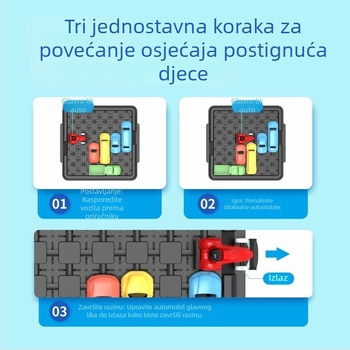 Puzzle lavirint s pomičnim autom - PU materijal, podrijetlo Kina, unutarnja rekreacija, za uzrast 14+