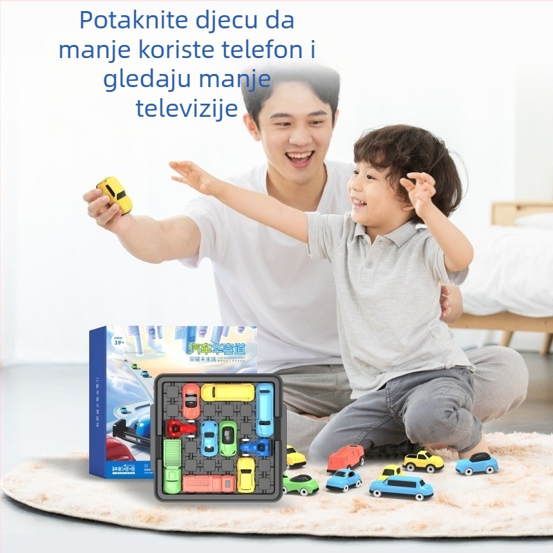 Puzzle lavirint s pomičnim autom - PU materijal, podrijetlo Kina, unutarnja rekreacija, za uzrast 14+