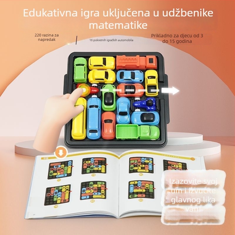 Puzzle lavirint s pomičnim autom - PU materijal, podrijetlo Kina, unutarnja rekreacija, za uzrast 14+