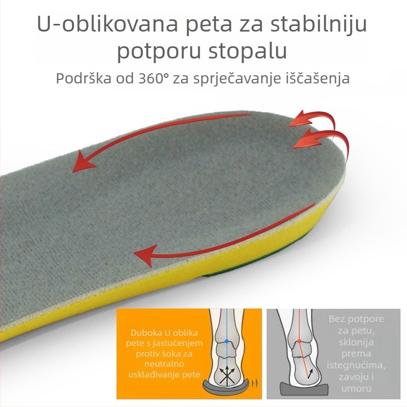 PU ulošci za tenisice, unisex, cjeloviti ulošci s apsorpcijom udara, model PU6040/6041