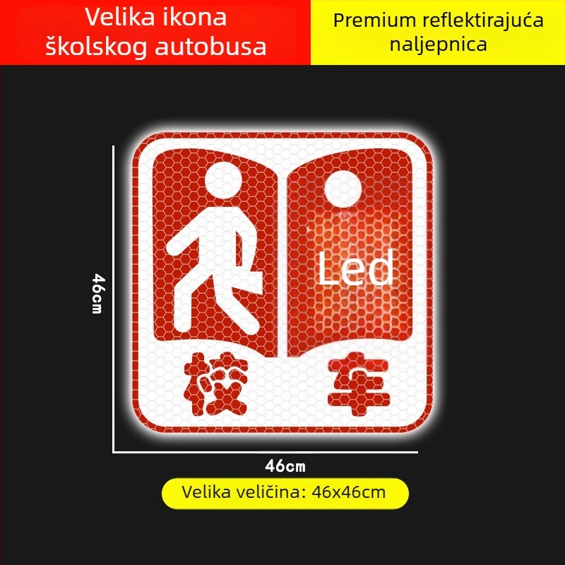 Calosu automobilska naljepnica — samoljepljiva, materijal: naljepnica, tip: automobilska naljepnica