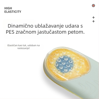 PU umetak za sportsku obuću – prozračan, upija znoj, debeli jastučić, apsorpcija udara, cijela uložak za sportsku, casual i kožnu obuću
