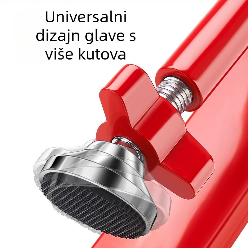 Držač za vrata MD-BJ01H - aluminijska legura, premaz, podni montaža, ručno upravljanje, moderan stil