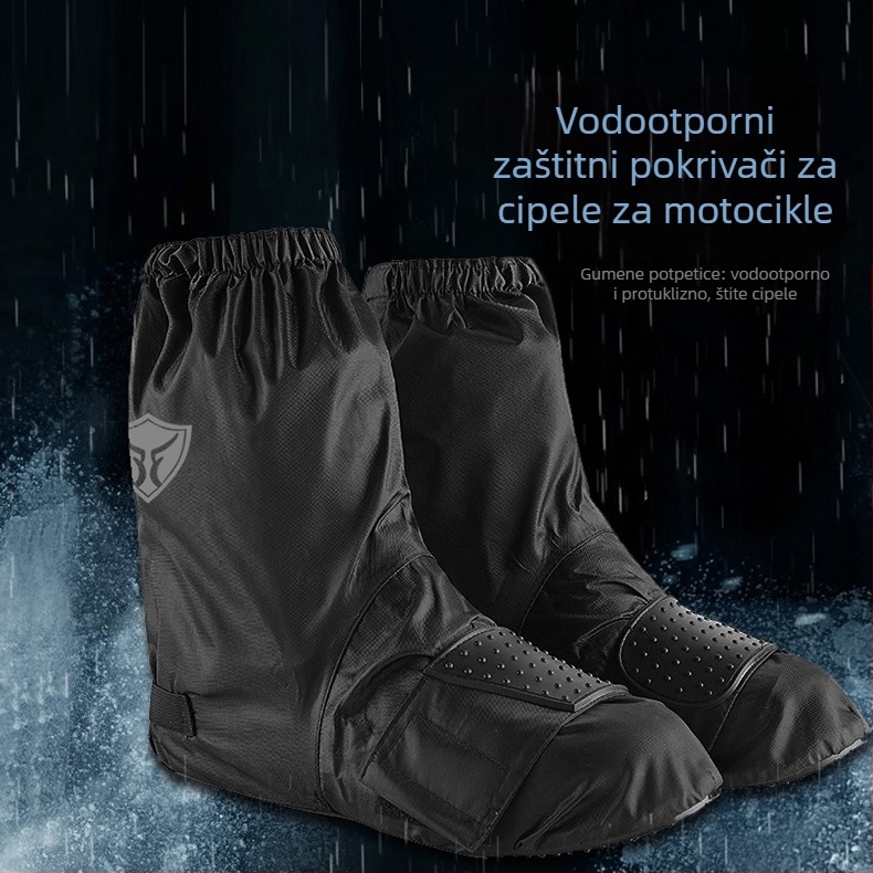 Vodootporne zaštitne navlake za cipele za vožnju motociklom, debeli Oxford platno