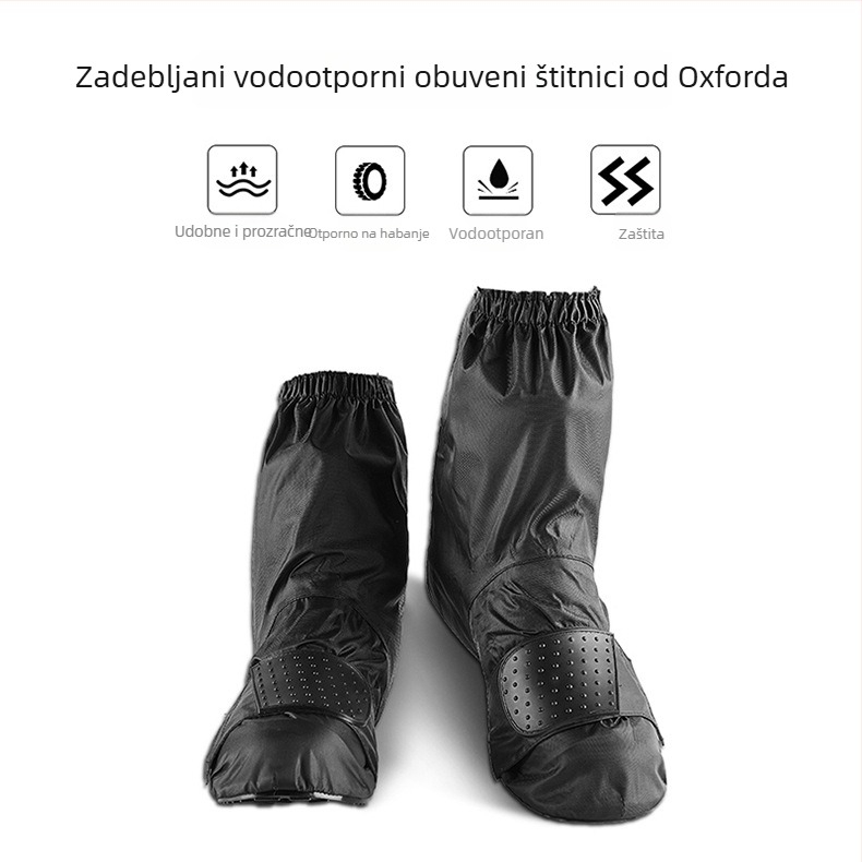 Vodootporne zaštitne navlake za cipele za vožnju motociklom, debeli Oxford platno