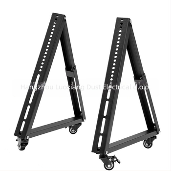 Niski TV-stalak s trokutastom bazom, pomični kolica, nagib 45°, nosivost 11-15 kg