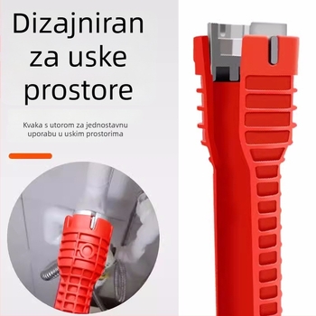 Višefunkcionalni ključ za umivaonik, osam u jedan, alat za demontažu slavina i vodovodnih cijevi, mogućnost prilagodbe, PP materijal, marke Jinhong