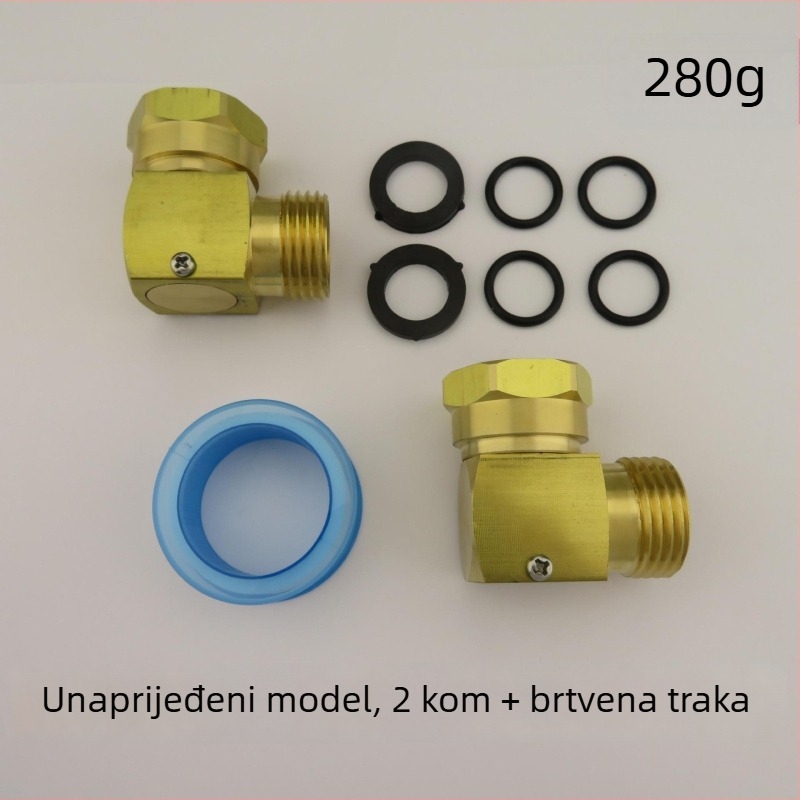 Mjedeni okretni spoj s kutom, 90°, Zhejiang marka