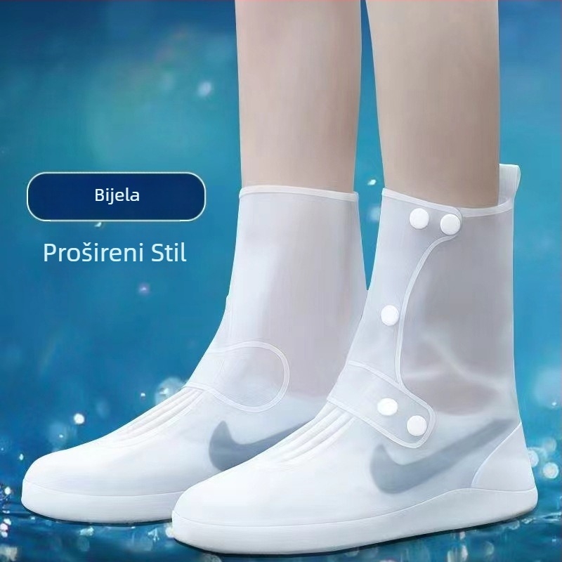 Odrasle PVC vodootporne navlake za cipele - deblje, visoke, protiv prljavštine