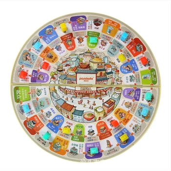 Dječja magnetska kartna igra Monopoly – gradsko putovanje, obrazovna, logičko razmišljanje