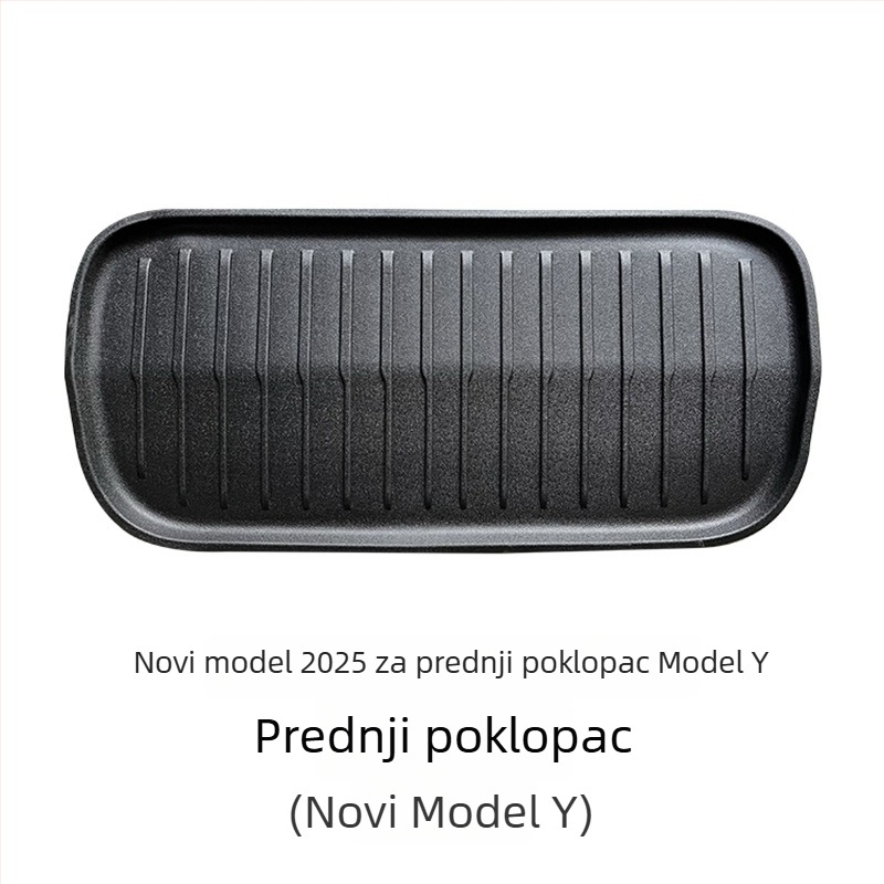 Tesla Model 3/Y prostirka za prednji prtljažnik i skladišni prostor – vodootporan TPE, dvostruki sloj