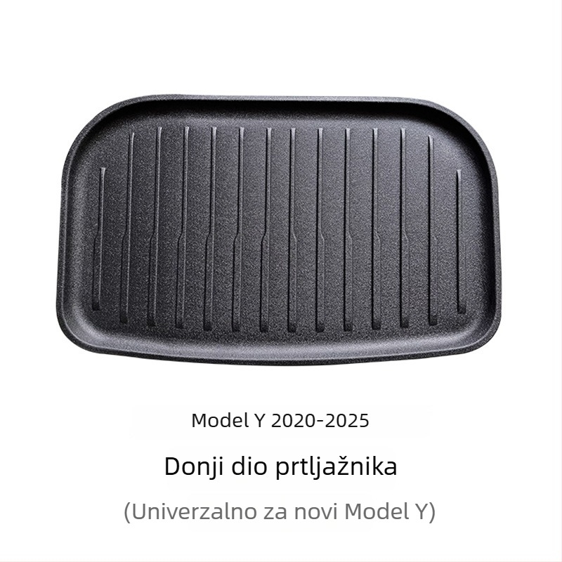 Tesla Model 3/Y prostirka za prednji prtljažnik i skladišni prostor – vodootporan TPE, dvostruki sloj