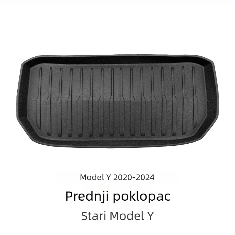 Tesla Model 3/Y prostirka za prednji prtljažnik i skladišni prostor – vodootporan TPE, dvostruki sloj