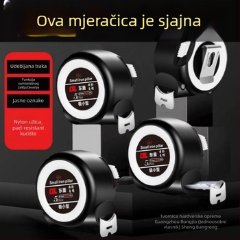 Mjerni traka – debeli dizajn, otporna na habanje, samouzamklavajući mehanizam, ABS materijal, raspon mjerenja 25