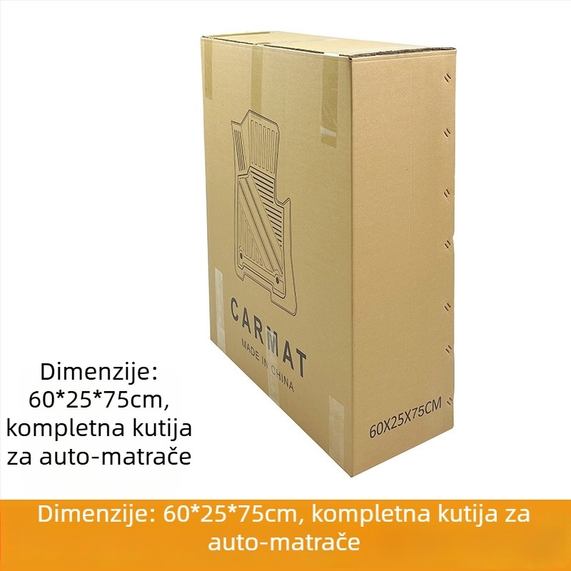 Set materijala za pakiranje auto-dodataka: prostirke za pod i prtljak, kartonske kutije, Kraft papir vrećice, mjehurić vrećice — kartonska konstrukcija, univerzalna primjena, prilagodljivost, marka Cenfun
