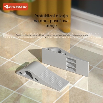 Stoper za vrata – gornji uređaj protiv sudara, otporan na vjetar, fiksiran, model 1, materijal 1, stil: Novi kineski stil