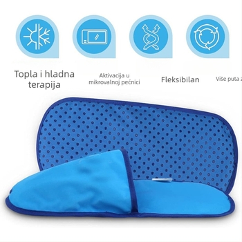 Gel papuče s ledenim jastučićem za stopalo – PVC materijal, gelno punjenje, kutija 100 kom, težina 685 g