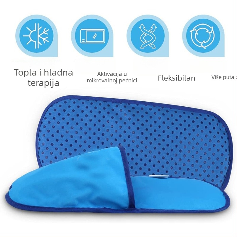 Gel papuče s ledenim jastučićem za stopalo – PVC materijal, gelno punjenje, kutija 100 kom, težina 685 g