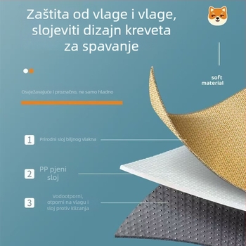 Hlađenje za pse – podloga od vlakana vinove loze, Fortune, gnijezdo za kućne ljubimce