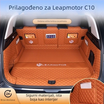 Leapmotor C10 mat za prtljažnik – potpuno pokriće, materijal TPE+XPE, protuklizno, klasa 1